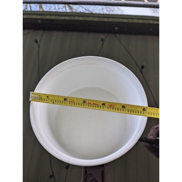 Vtg Royal Worcester Evesham 6" Gold Souffle Casserole Dish Shape 46 #2 Lemon - Picture 12 of 13